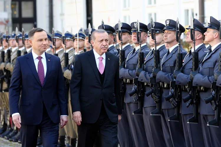 Frederik Novvicki, Cumhurbaşkanı Recep Tayyip Erdoğan ve Polonya Cumhurbaşkanı Andrzej