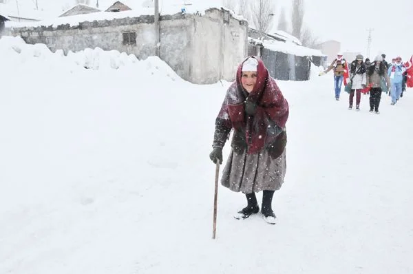 Kars Sarıkamış Allahuekber Dağları'nda 98 yıl önce donarak şehit olan