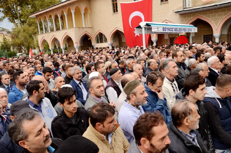 beykoz sehidini topraga verdi