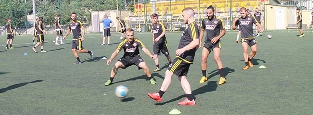 Beykoz 1908 A.Ş. Futbol Takımı yeni sezon hazırlıklarını dün akşam
