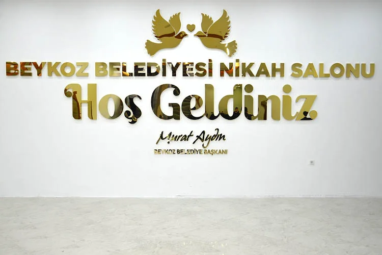 Uzun süredir ilçede tartışma konusu olan Kavacık Nikah Salonu, Beykoz