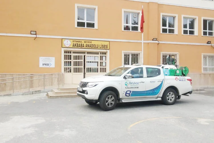 Beykoz Belediyesinin nöbetçi ilaçlama ekipleri dokuz günlük tatil boyunca sürecek