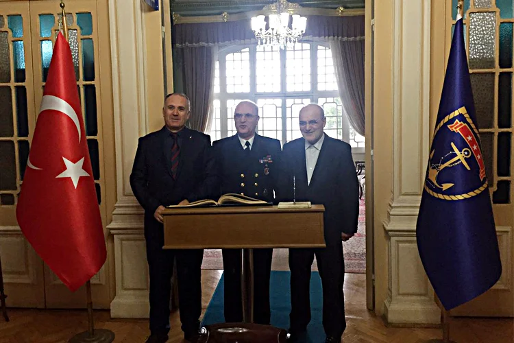 Beykoz Kaymakamı Ahmet Katırcı ve Belediye Başkanı Yücel Çelikbilek, İstanbul