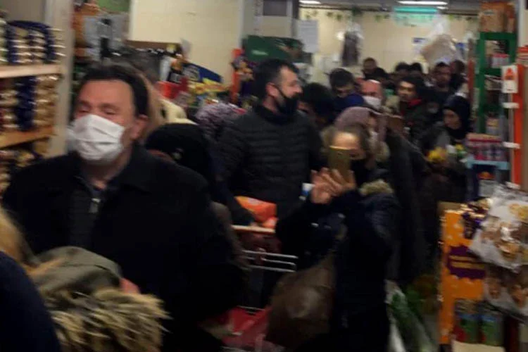 İçişleri Bakanlığınca sokağa çıkma yasağı ilan edilmesinin ardından açlık korkusu