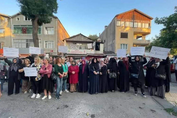 Beykoz Tokatköy'deki kentsel dönüşüm projesinden memnun olmayanlar nöbete başladı, bölgeye