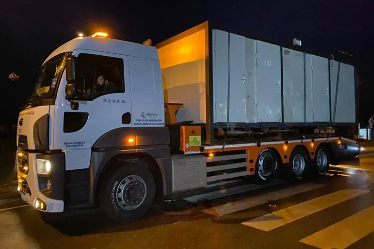 Depremin ilk anından itibaren yardımlarını Hatay üzerinde yoğunlaştıran Beykoz Belediyesi