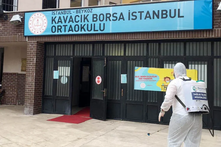 Koronavirüs vakalarının İstanbul ile birlikte artışa geçtiği Beykoz’da virüsle mücadele