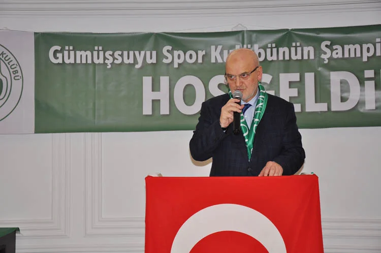 Süper Amatör Lig’e yükselen Gümüşsuyu Spor Kulübü’ne destek gecesinde Beykoz’un