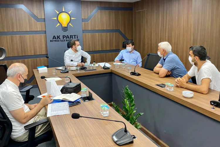 AK Parti Beykoz İlçe Başkanı Dilmaç, halk günü buluşmaları kapsamında