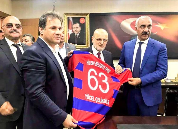 Kardeş belediye Hilvan’a yaptırılan hizmet binasının açılış töreninde Beykoz Belediye