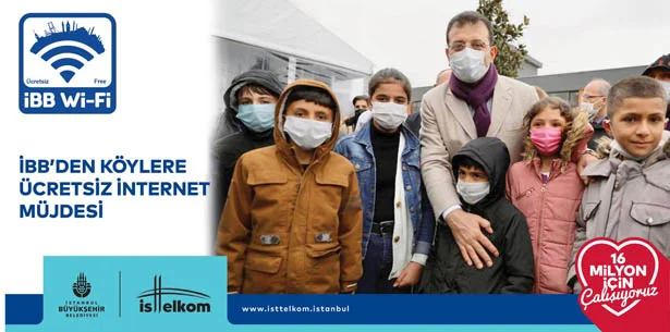 Kırsal mahallelerde internet erişim sorunu yaşayan öğrenci ve vatandaşlara destek