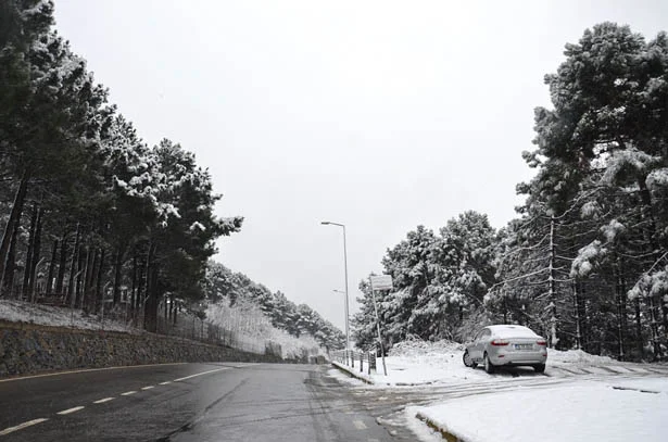 Dün sabah erken saatlerden itibaren Beykoz'un birçok noktasında etkili olan