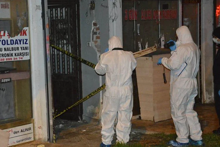 Önceki akşam Beykoz Kavacık’taki tek katlı metruk bir yapının içerisinde