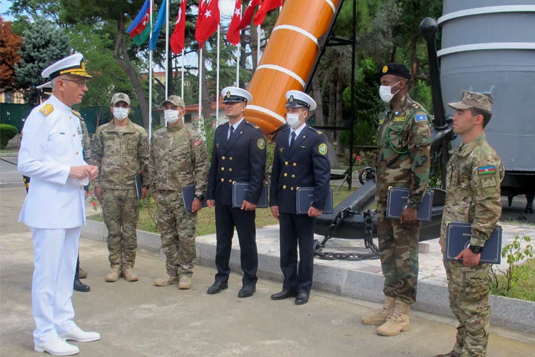 Azerbaycan ve Somali Deniz Kuvvetleri personeli, Türk Deniz Kuvvetleri'nden aldıkları