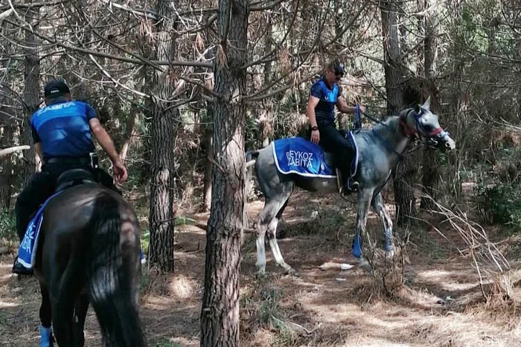 Geçtiğimiz gün Beykoz ormanlarında çıkan yangın sonrası emniyet güçleri denetimleri