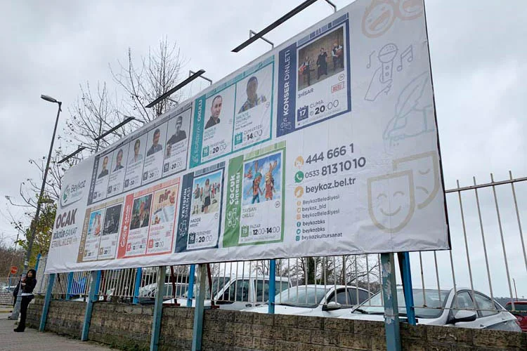 Beykoz Belediye Başkanlığınca açılan ihale kapsamında kuruma ait farklı noktalardaki