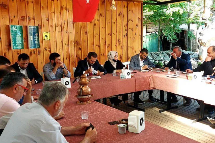 AK Parti Beykoz İlçe Başkanı Hanefi Dilmaç ve İBB Meclis