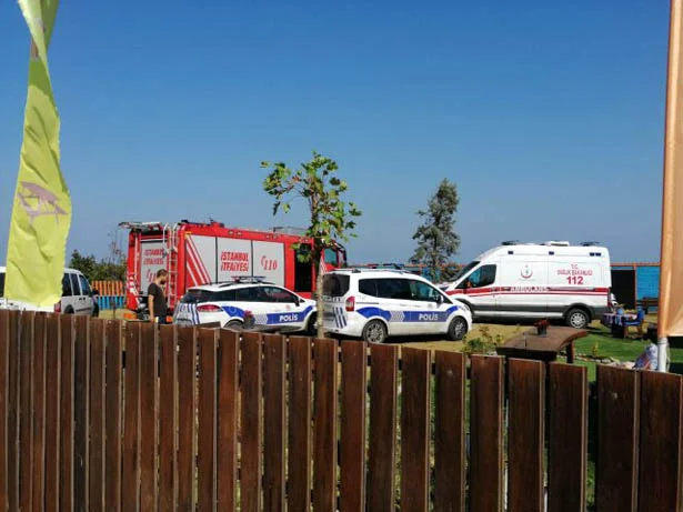 Arkadaşlarıyla birlikte Beykoz Riva bölgesine kamp yapmaya gelen Cengiz Demir'in