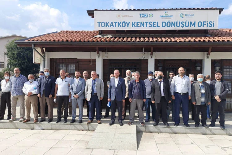 Saadet Partisi Beykoz İlçe Başkanlığı, Tokatköy'de yapılması planlanan kentsel dönüşüm