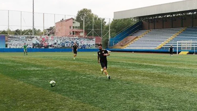 İstanbul Süper Amatör Lig ekiplerinden Çayırbaşıspor ve Beykoz 1908 takımları