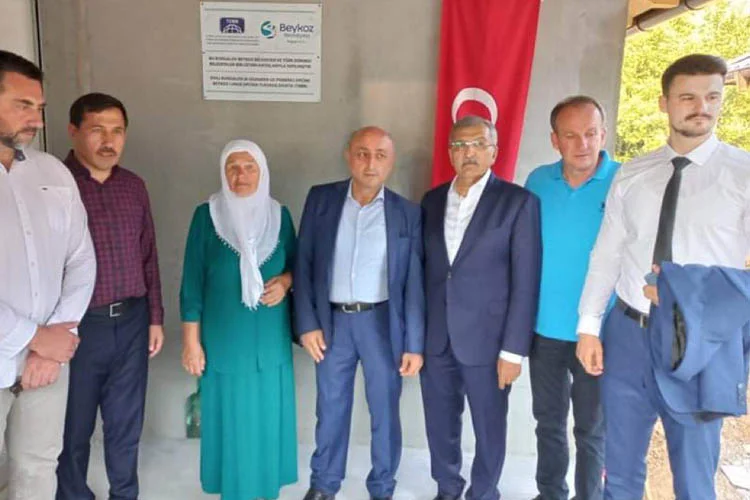 Beykoz Belediyesi tarafından Srebrenitsa’da yapımı tamamlanan kardeşlik evi törenle hizmete