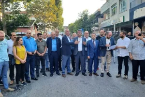 Beykoz Tokatköy'de devam eden kentsel dönüşüm çalışmalarına itiraz için 6'lı