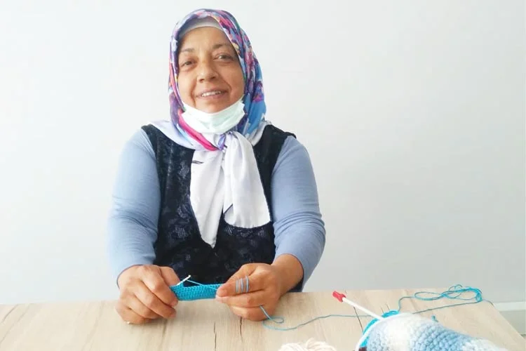 Beykoz Belediyesi Sanat ve Eğitim Merkezi (BEYSEM) el sanatları kursunda