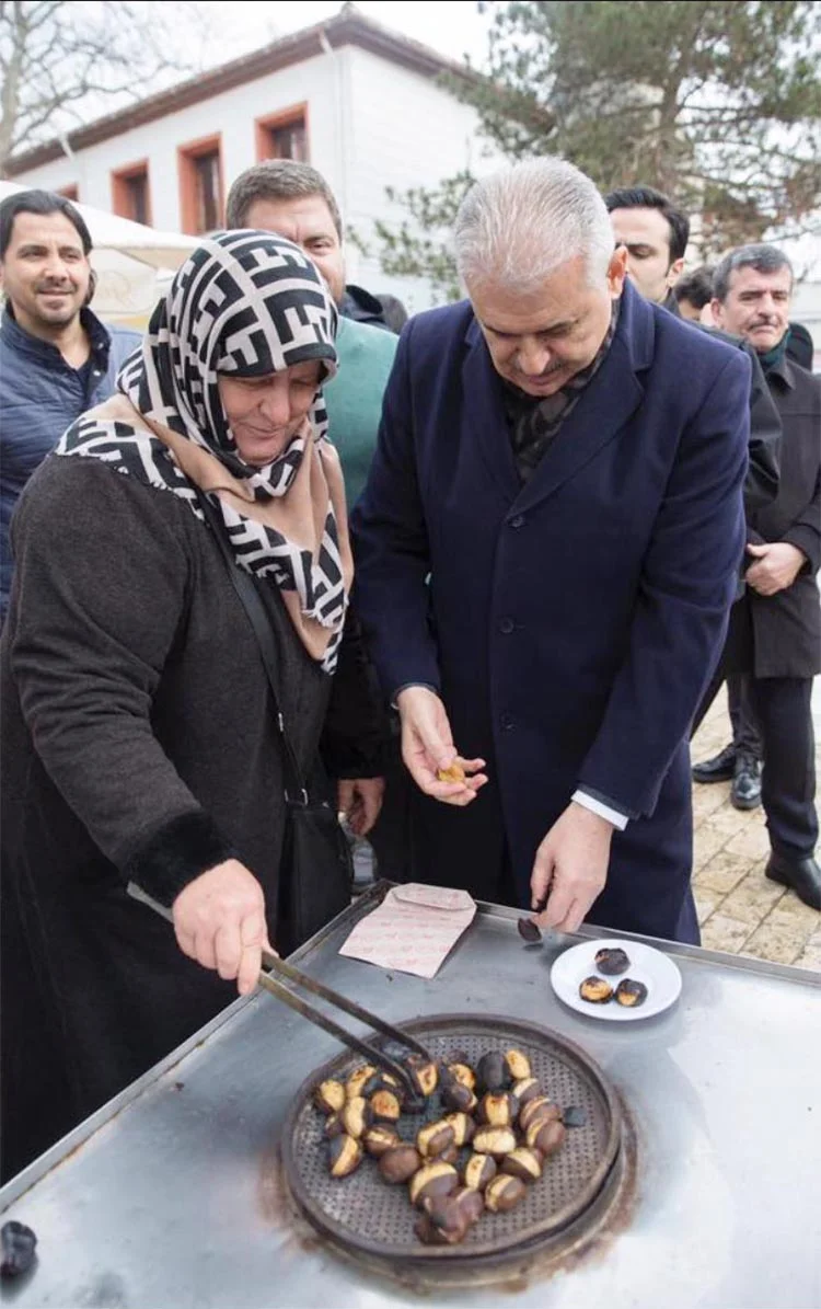 TBMM Başkanı ve AK Parti İBB Adayı Binali Yıldırım sessiz