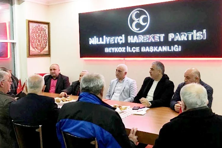 Beykoz Kulüpler Birliği, siyasi partilere yaptığı ziyaretler kapsamında Milliyetçi Hareket