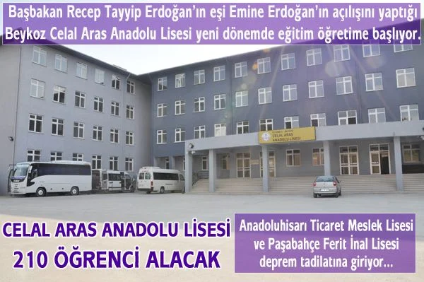 Motor Meslek Lisesi olarak yapımına başlanan ve daha sonra Anadolu