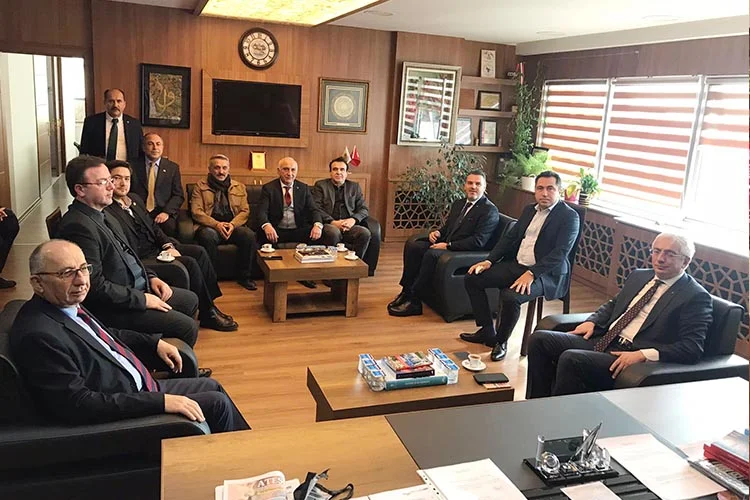 KAS-DER Genel Başkanı Remzi Şen’in daveti üzerine Beykoz’a gelen MHP