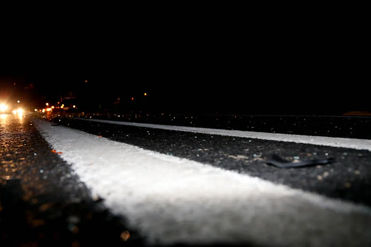 Beykoz – Riva yolunda meydana gelen kazanın ardından vatandaşlar yolu