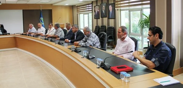 BİSK, Beykoz Belediye Başkanı Yücel Çelikbilek'e bir nezaket ziyaretinde bulunarak,