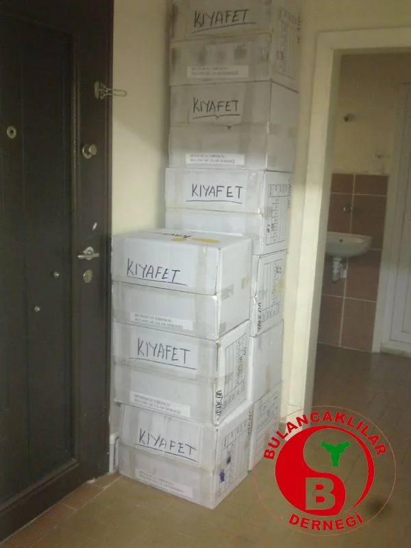 Beykozlu Bulancıklar, Vanlı depremzedeler için 150 adet battaniye ve giyecek