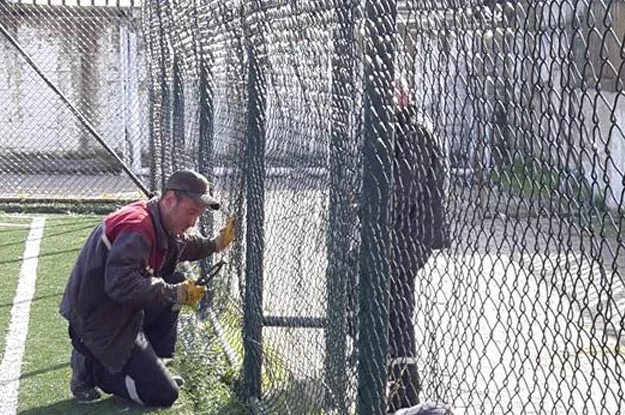 İstanbul Süper Amatör Lig ekiplerinden Çubukluspor'un tesisleri yenileniyor.