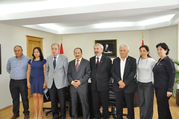 Cumhuriyet Halk Partisi Beykoz İlçe Başkanı Hızır Yılmaz ve Yönetim