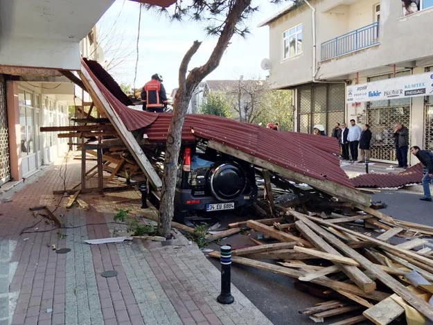 Çubuklu Beşevler'de okula 150 metre mesafedeki bir evin yeni yapılan