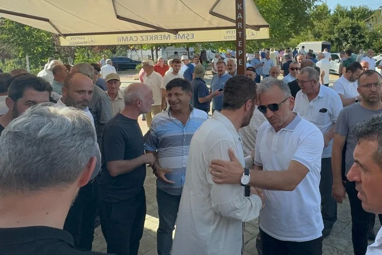 Beykoz'un tanınan siyasilerden Hanefi Dilmaç'ın kayınpederi Abdullah Dinelek için Kocaeli'de