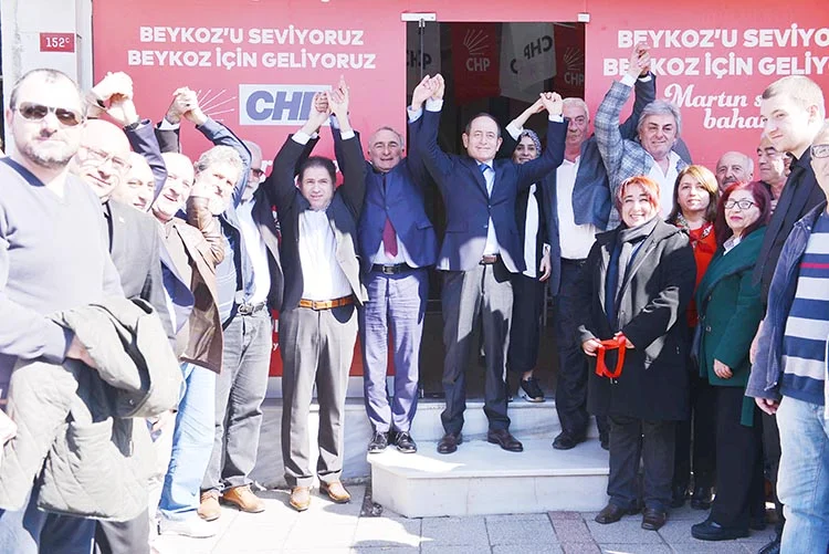 CHP Milletvekili Akif Hamzaçebi, Beykoz adayı Coşkun Tosun’a destek olmak