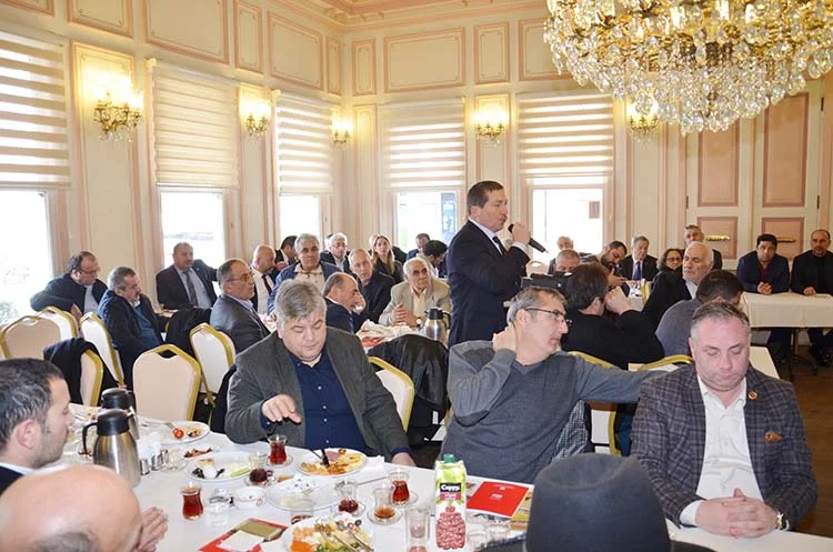 TBMM Başkanvekili, CHP İstanbul Milletvekili M. Akif Hamzeçebi, beraberindeki heyetle