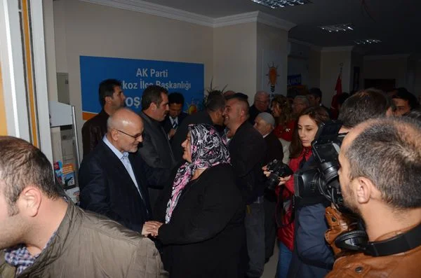 Beykoz Belediye Başkanı Yücel Çelikbilek, AK Parti Beykoz İlçe Başkanlığı’na