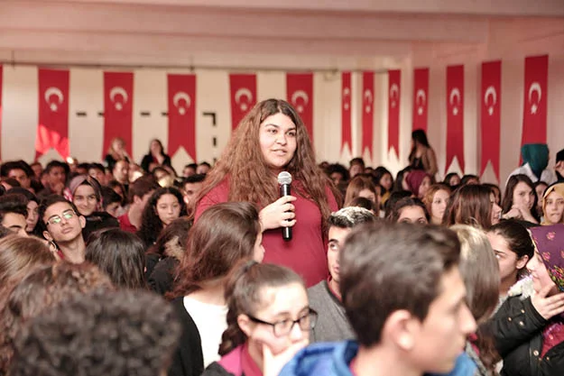 "Belediye Başkanı Lise Gençliğiyle Buluşuyor” söyleşilerinin 2.'si Cumhuriyeköy Prof. Dr.