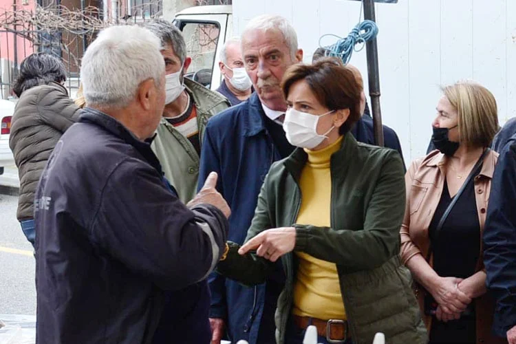 CHP İstanbul İl Başkanı Canan Kaftancıoğlu, vefat eden partilinin anma