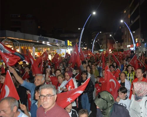 Türkiye Cumhuriyetinin 100. yılı ve Cumhuriyet Bayramı nedeniyle binlerce Beykozlu