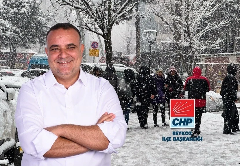 Kamuoyu açıklaması yayınlayan CHP Beykoz İlçe Başkanı Mahir Taştan, belediyenin