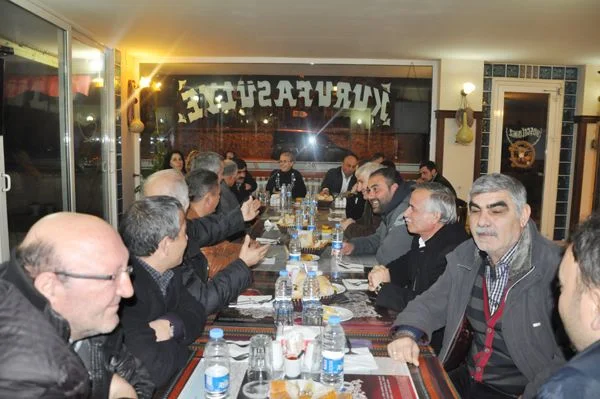 Cumhuriyet Halk Partisi Beykoz İlçe Başkanlığı Kongresi öncesi bir araya