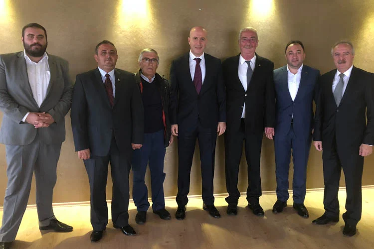 CHP Beykoz Örgütü, yeni atanan İlçe Emniyet Müdürü Hüseyin Güleç'i