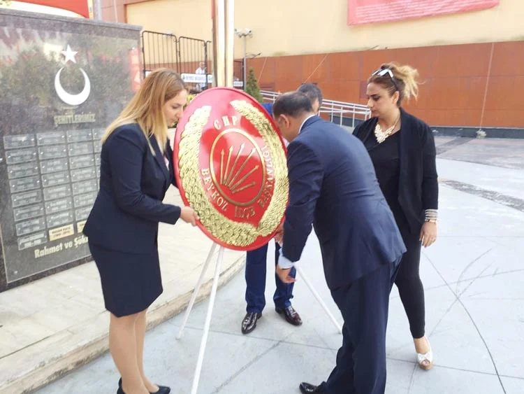 CHP Beykoz İlçe Yönetimi partilerinin kuruluşunun 93. yıldönümü kutlamaları kapsamında