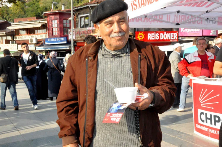 CHP Beykoz İlçe Gençlik Kolları, Muharrem Ayı nedeniyle Beykoz Meydanı'nda