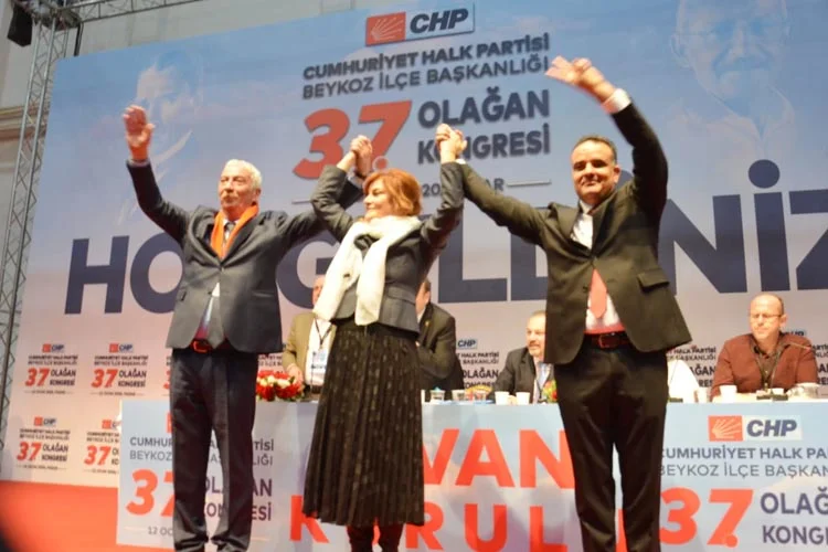 CHP Beykoz İlçe Başkanlığı’nın 37. Olağan İlçe Kongresi yapıldı. Aydın